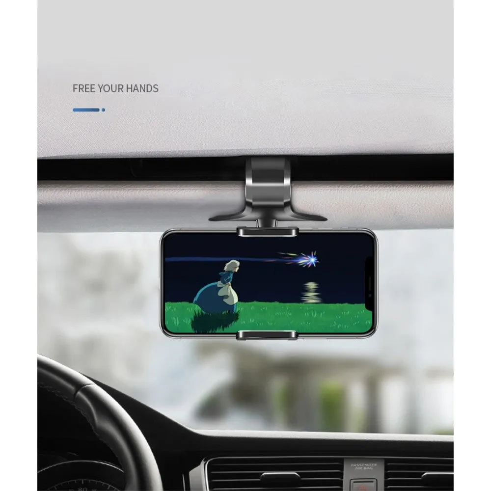 3 in 1 Car GPS Smartphone Holder: Dashboard / Visor Clamp   AC Grid Clip for myPhone Funky - Black