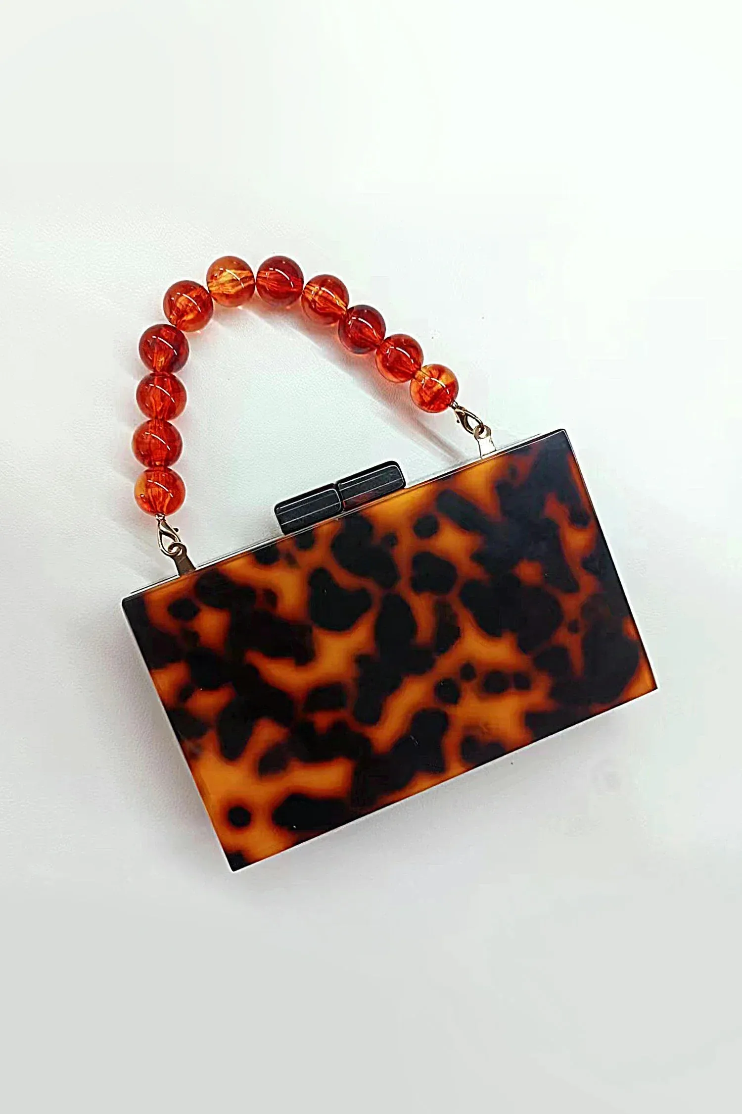 Bexlynn Acrylic Pearl Handbag