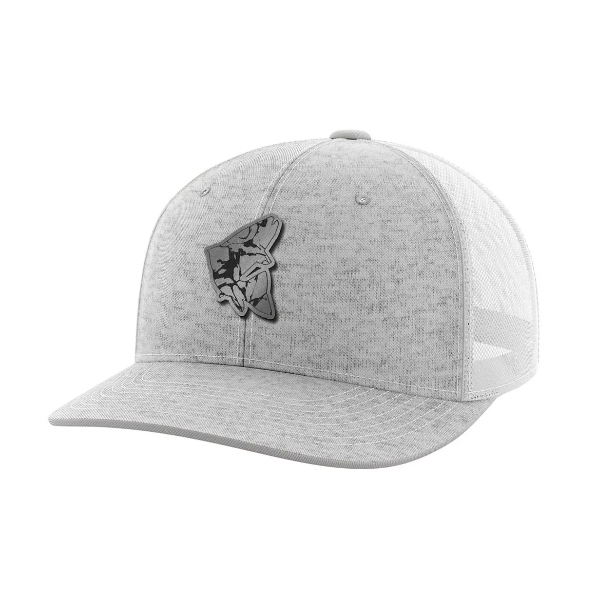 Fish Black Patch Hat
