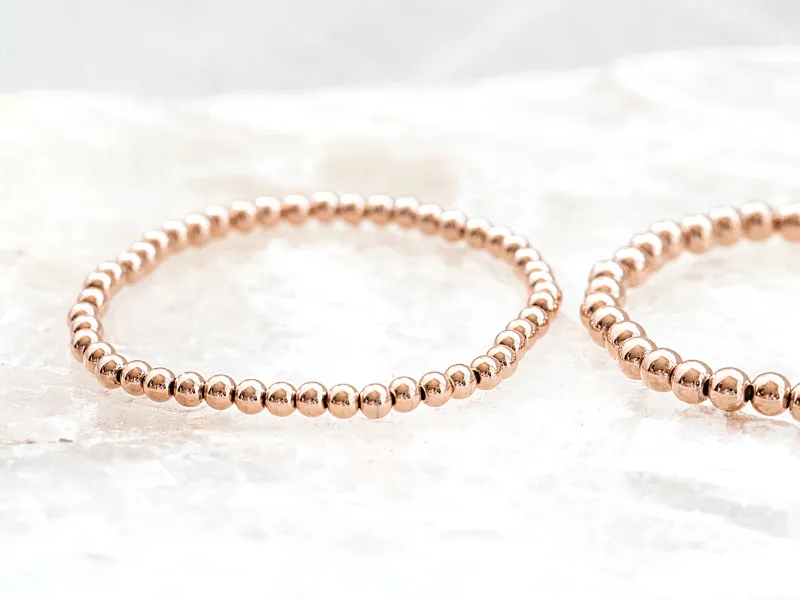 Goldenerre Shiny Beaded Bracelet