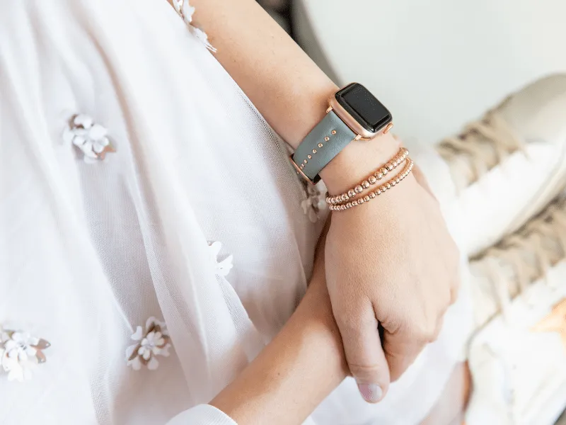 Goldenerre Shiny Beaded Bracelet