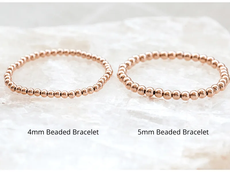 Goldenerre Shiny Beaded Bracelet