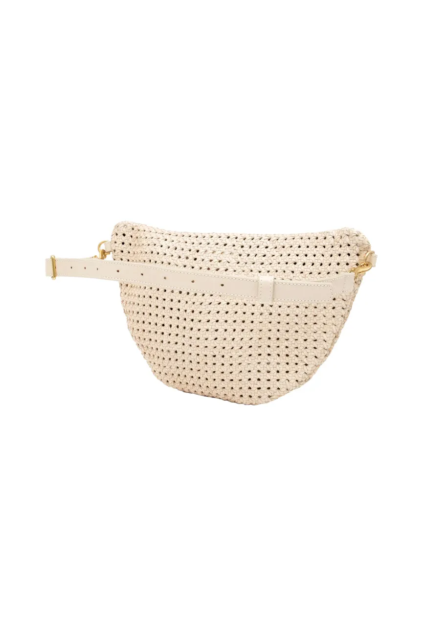 Grande fanny in cream rattan