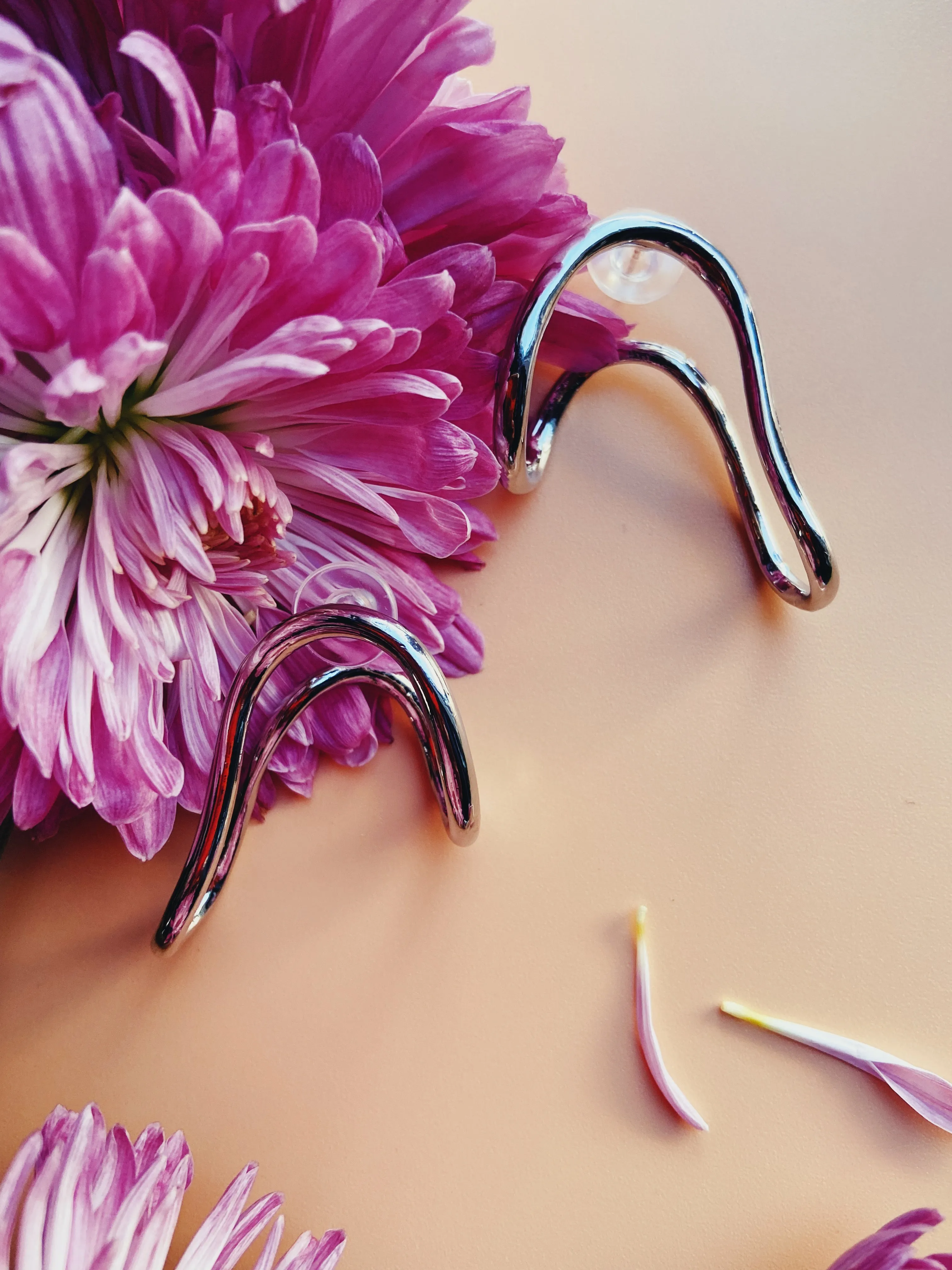 Hayati Earrings Silver