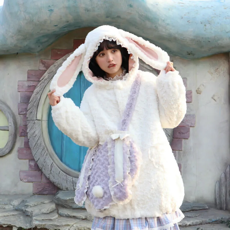 Kawaii Rabbit Fluffy Crossbody Bag