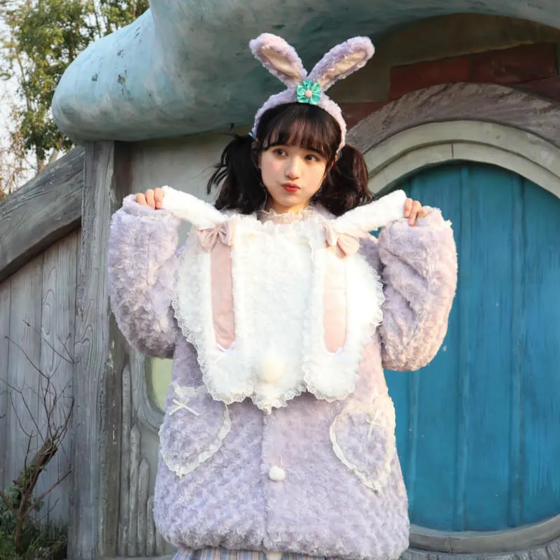 Kawaii Rabbit Fluffy Crossbody Bag