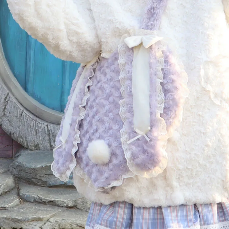 Kawaii Rabbit Fluffy Crossbody Bag
