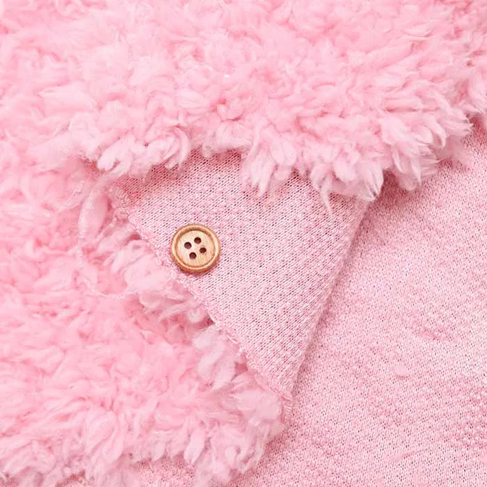 Made in China Polyester Poodle Fur Fabric - Solid Color