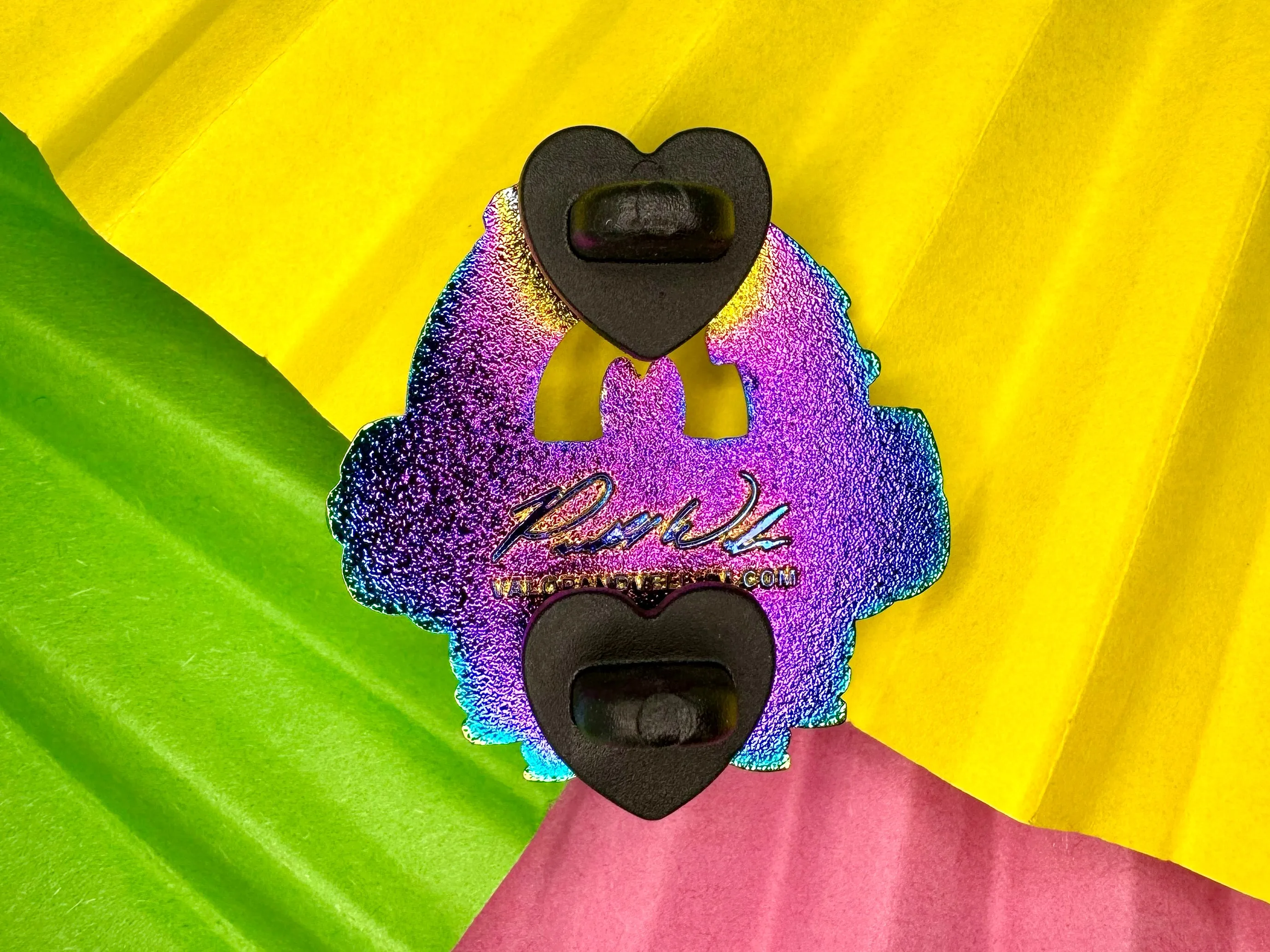 Meeting Pin (Rainbow Plated)