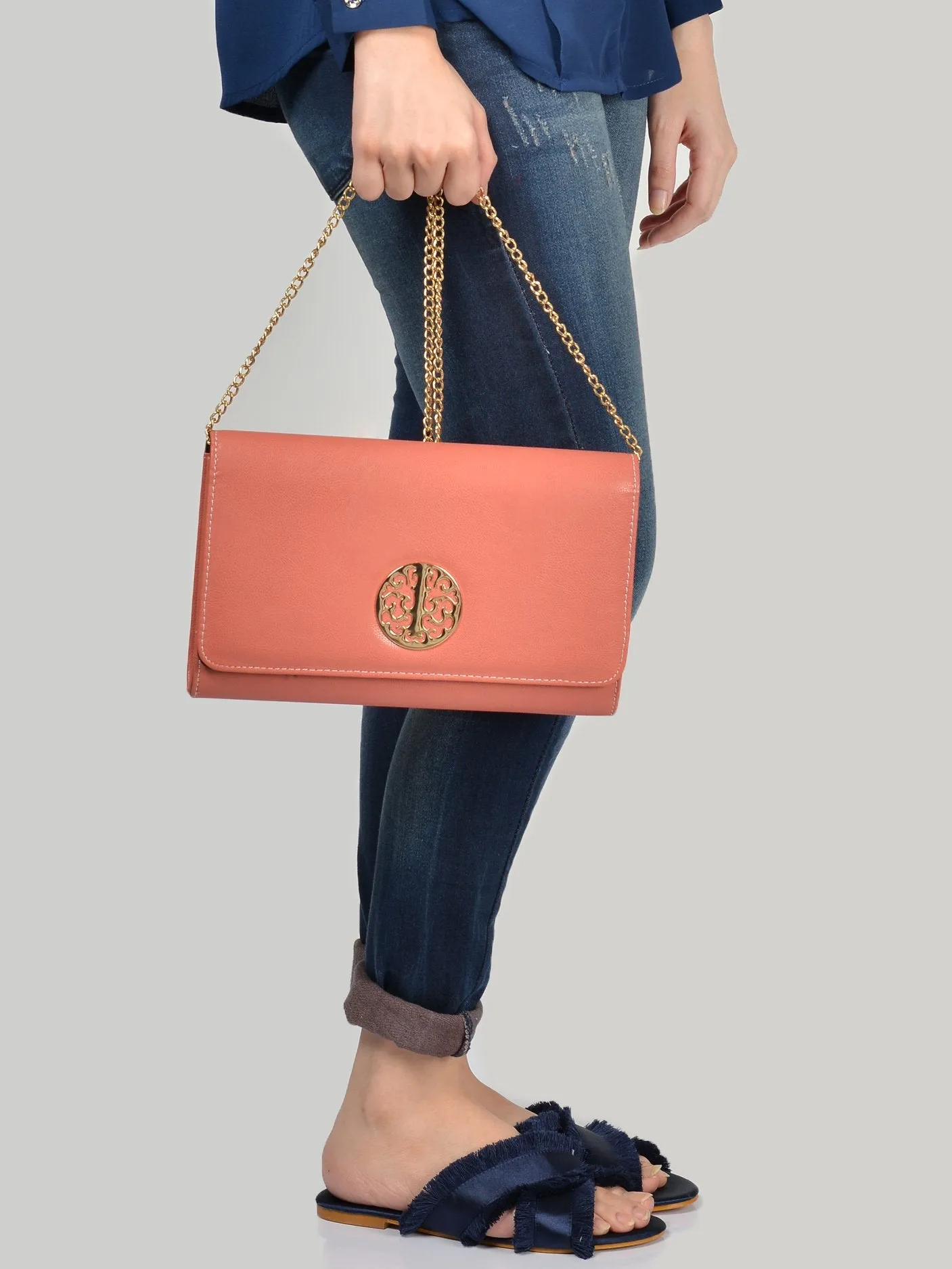 Metallic Detail Clutch