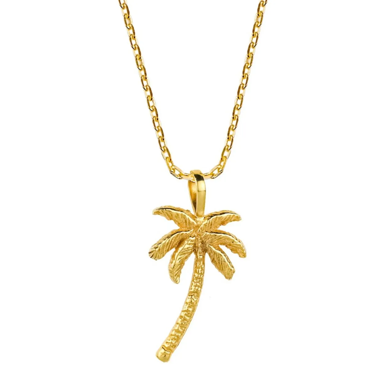 Oasis Palm Necklace - Gold