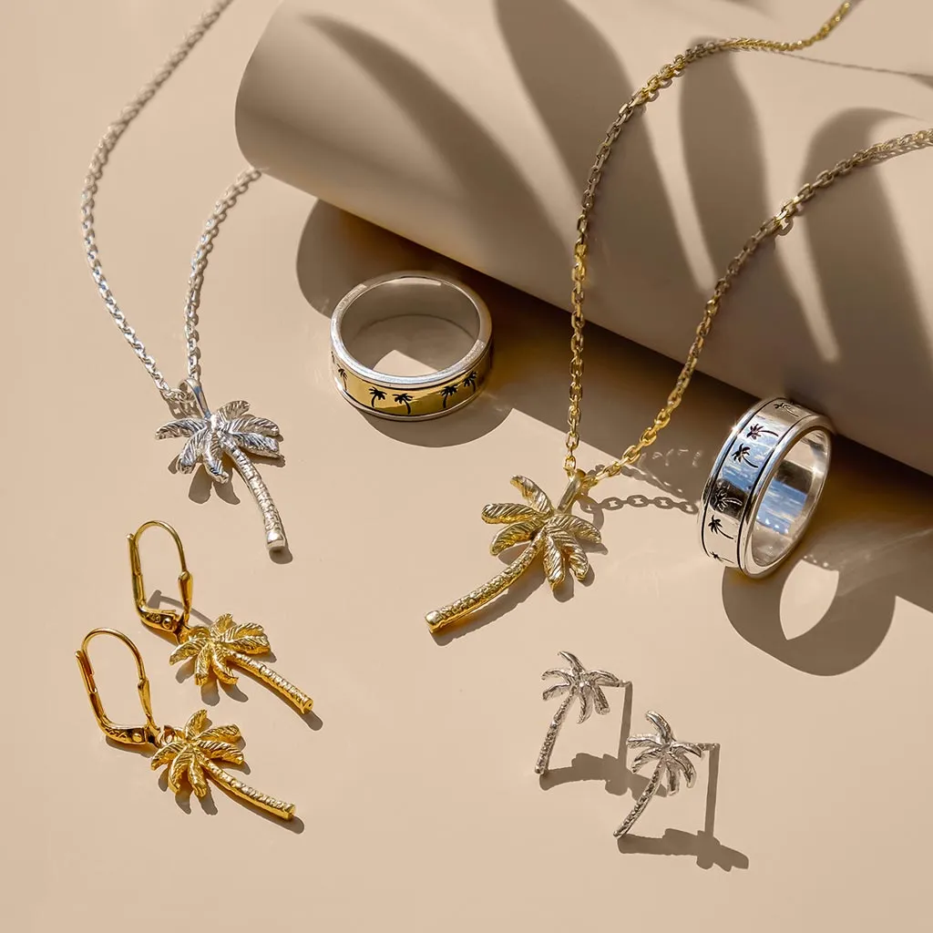 Oasis Palm Necklace - Gold