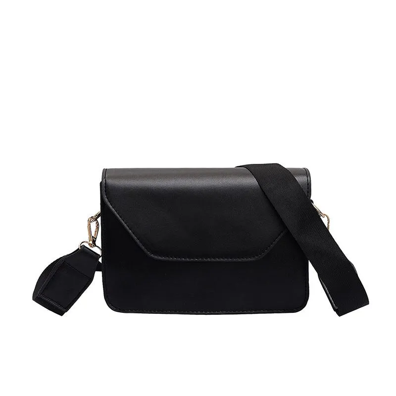 OLSITTI Fashion Flap Crossbody Bags for Women 2021 PU Leather Small Square Bag Clutches Casual Shoulder Bag Small Handbags