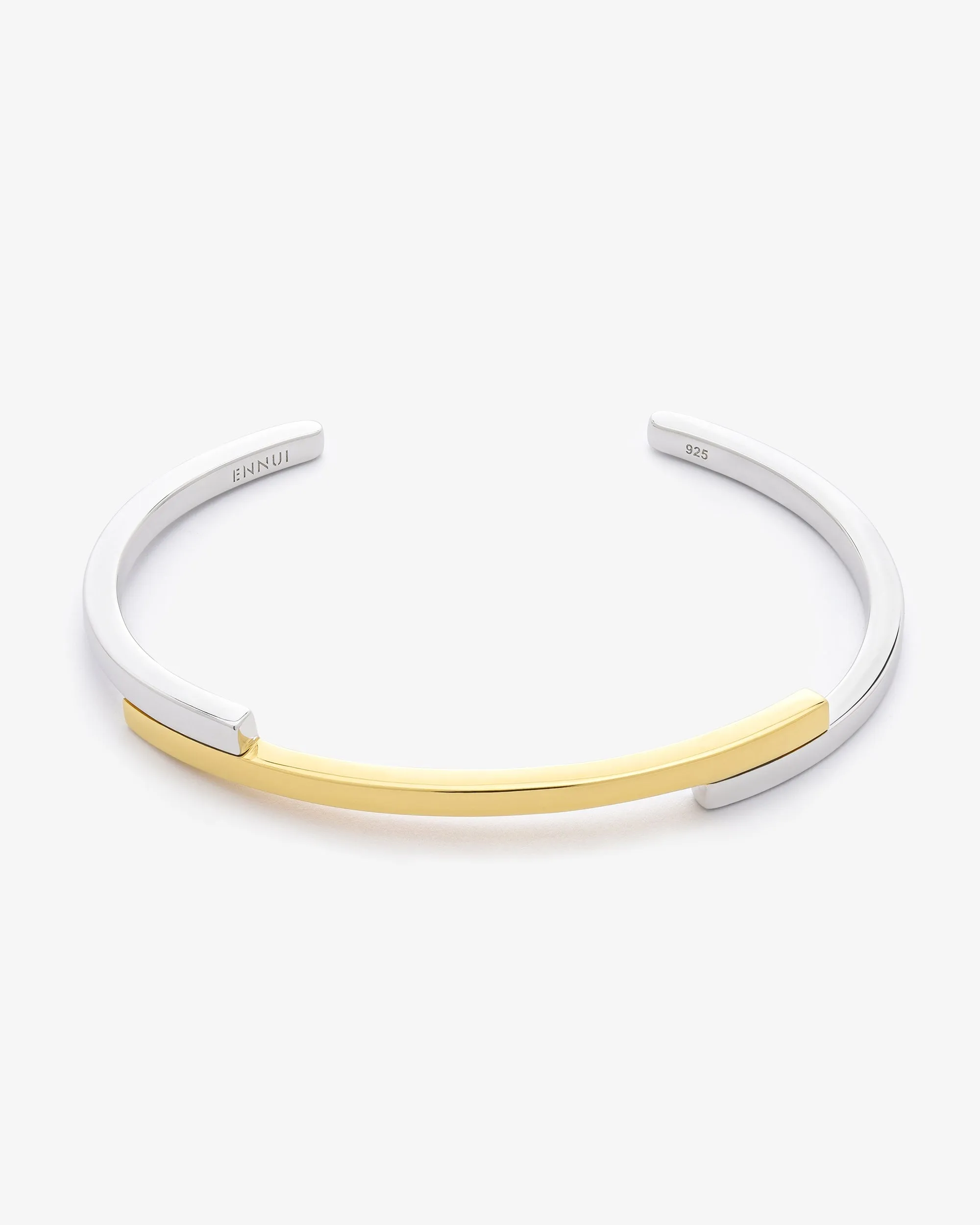 OLYMPIA ARMRING - RHODIUM & VERMEIL
