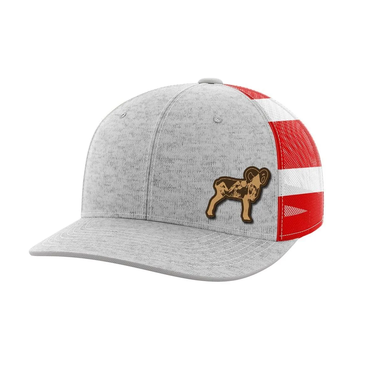 Ram Leather Patch Hat