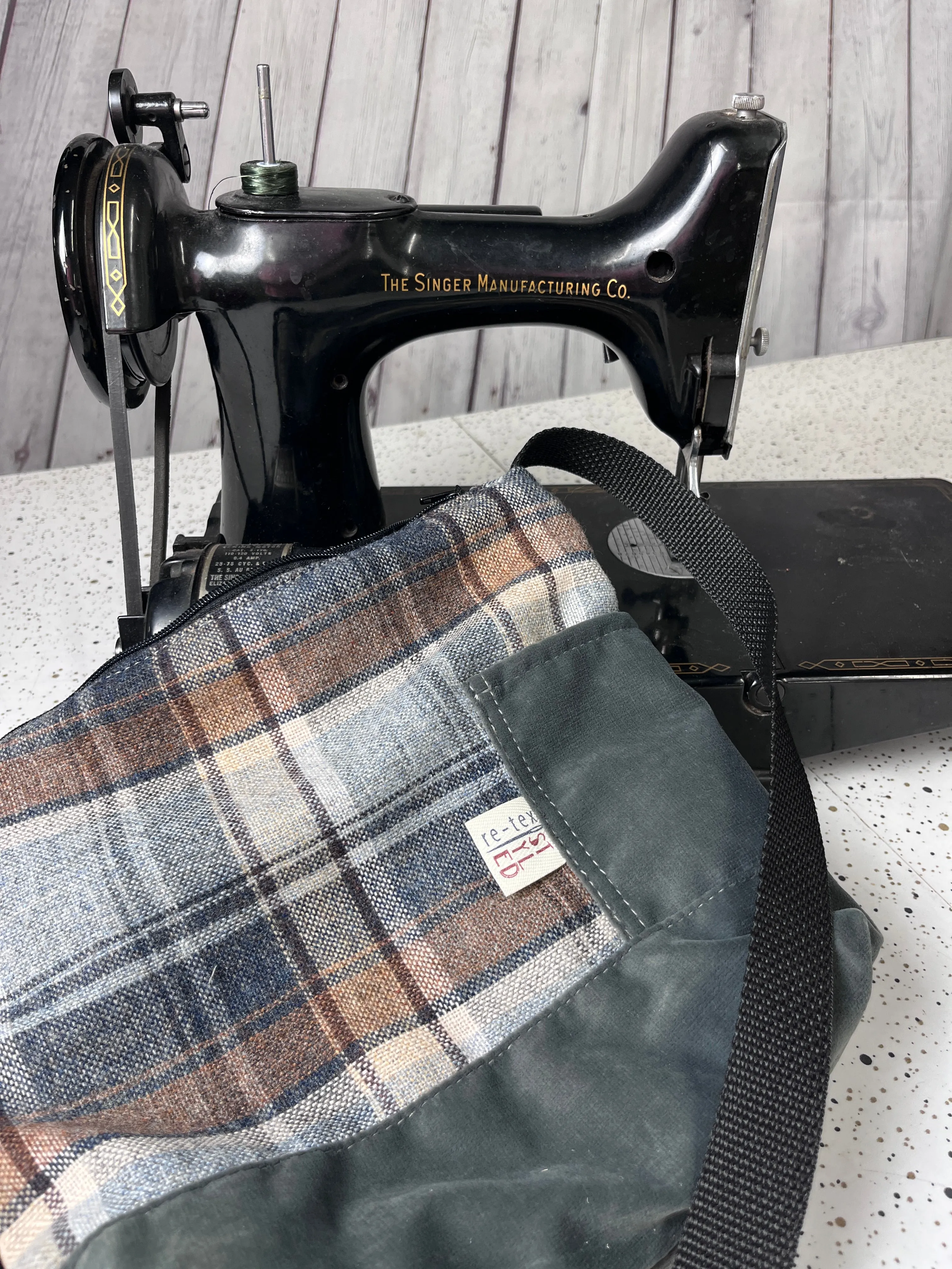 Upcycled Fabric Crossbodies