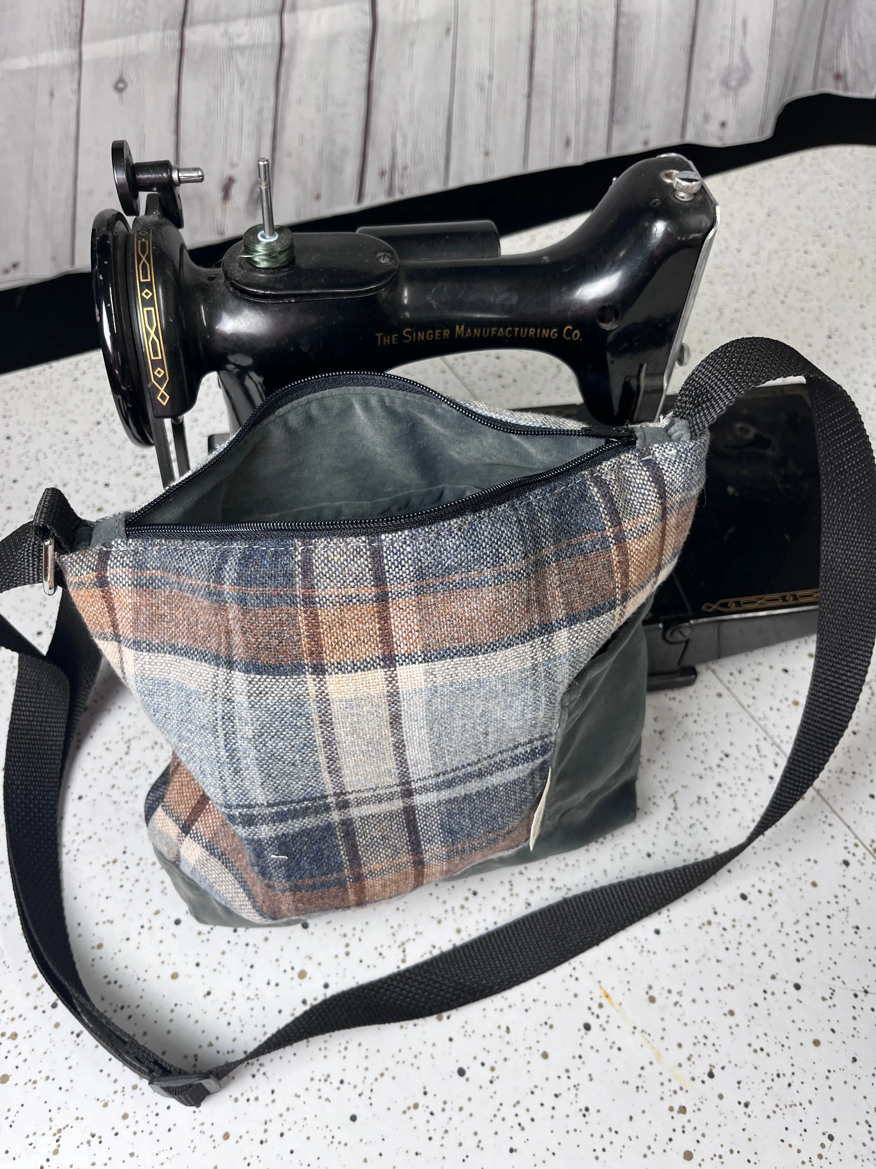 Upcycled Fabric Crossbodies