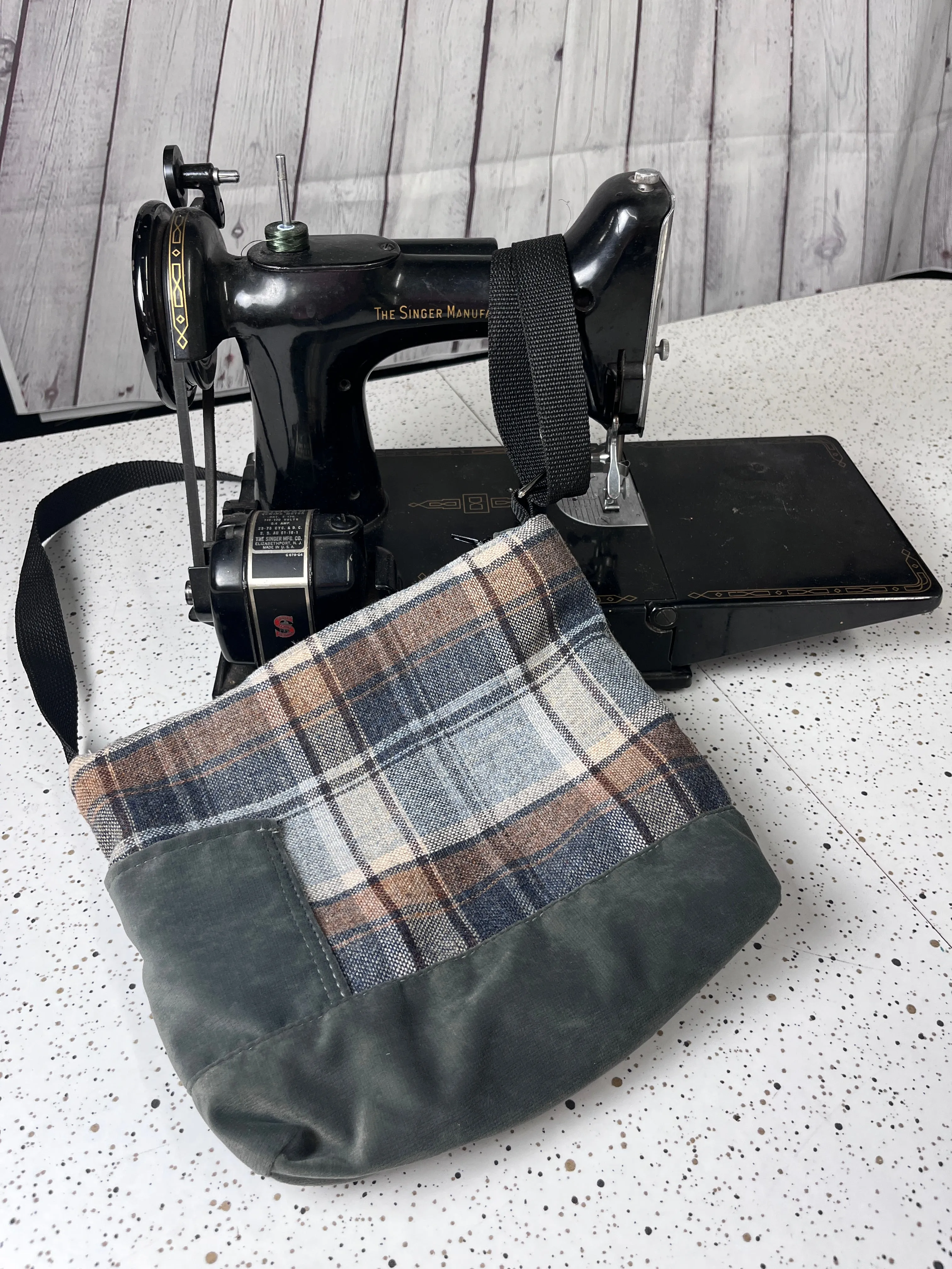 Upcycled Fabric Crossbodies