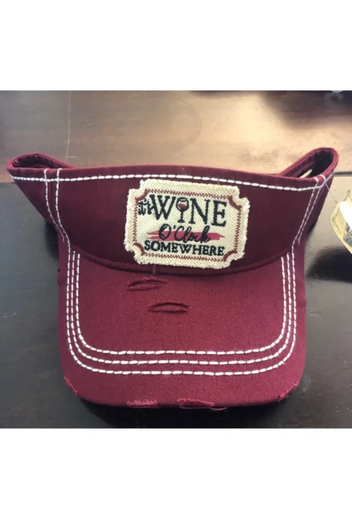 Wine Hat/Visor