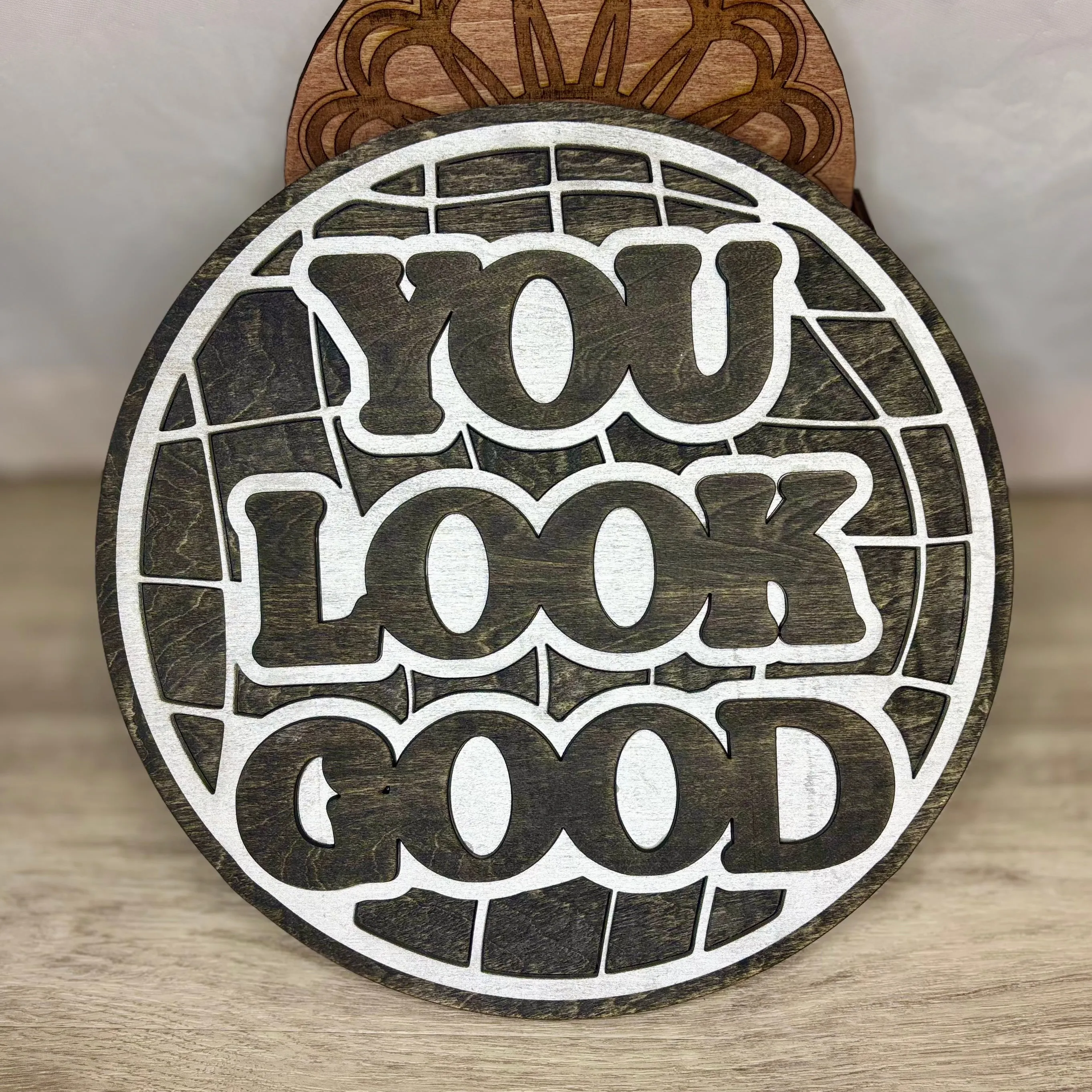 “You Look Good” Funky Disco Ball - Wall Decor