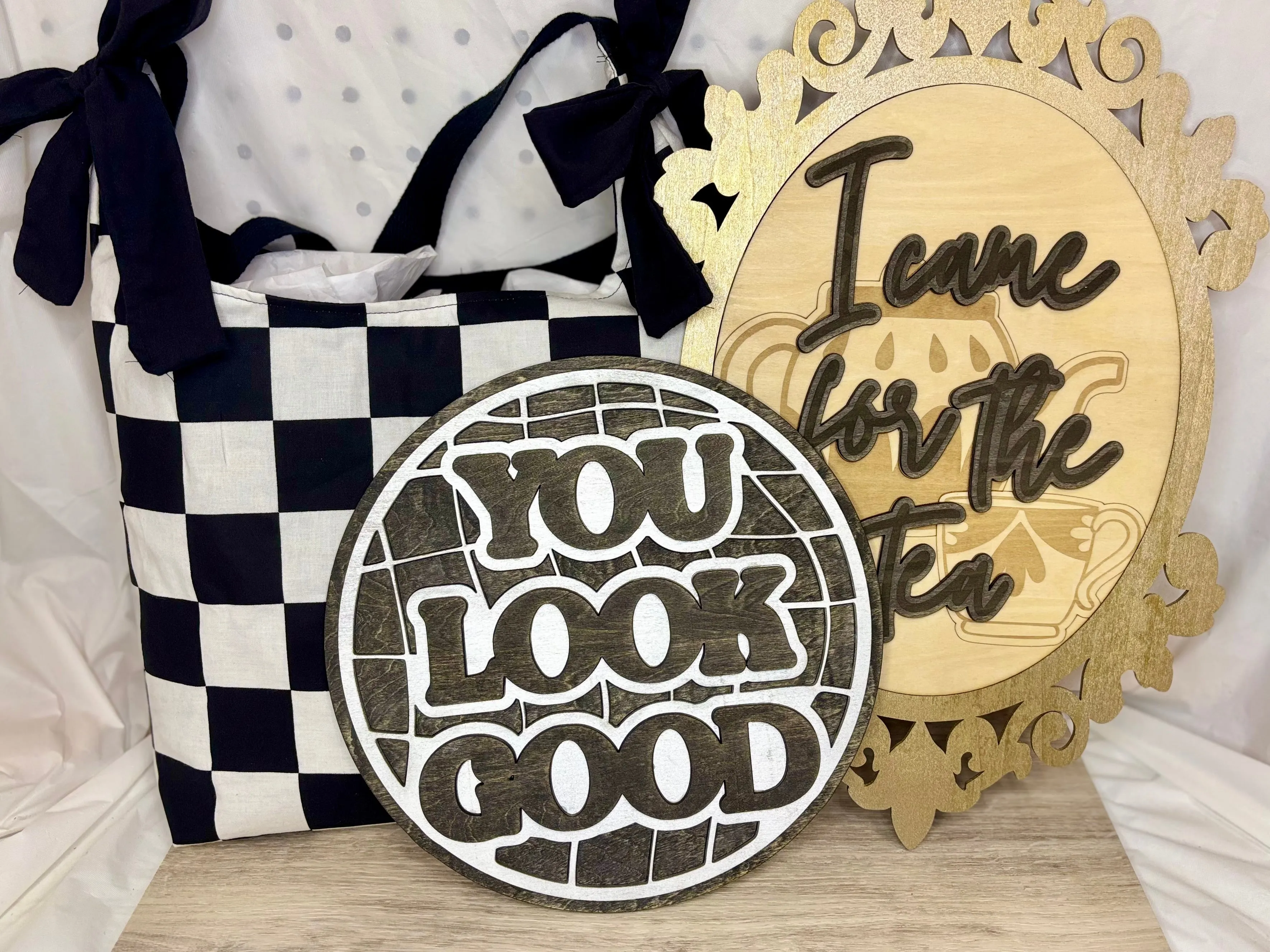 “You Look Good” Funky Disco Ball - Wall Decor